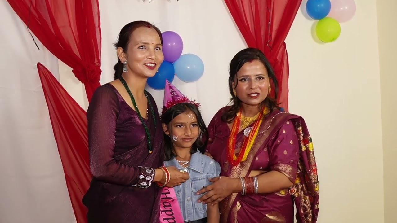 Manavi & Dibyansh Kattel II Happy Birthday & Rice  Feeding Ceremony II Nepali Culture II