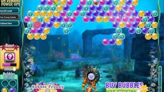 Bubble Safari Ocean Level 381 (21 starting bubbles)
