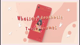 Twice Aesthetic Themes for Whatsapp | *· ̊its Dakkiii -̖́ screenshot 4