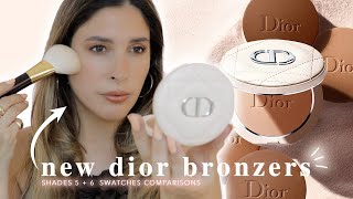 DIOR FOREVER NATURAL BRONZER SHADE 5 SHADE 6 Review Swatches Comparisons GUCCI CHARLOTTE TILBURY +