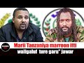 Marii Tanzaniya Marroon Itti Waligaluf Ture Garu Jawar