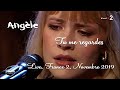 Angèle - Tu me regardes  (Live France2) Novembre 2019