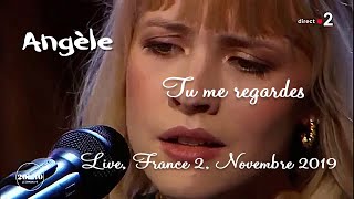 Angèle - Tu me regardes  (Live France 2, Novembre 2019) Remastered audio