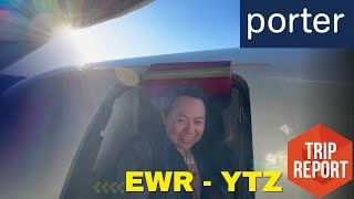 TRIP REPORT (4K) - PORTER AIRLINES PD2137 PD2120 EWR - YTZ