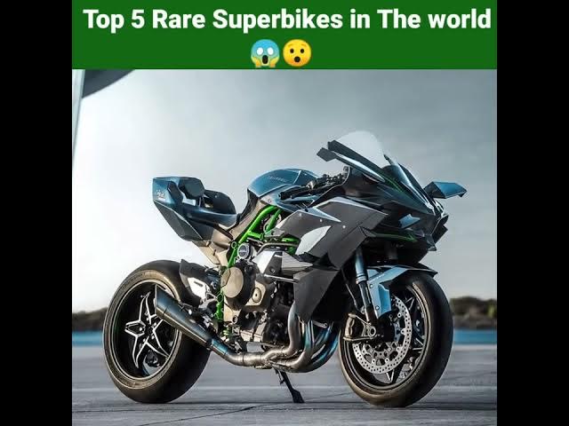 Outline Video Top 5 Rarest Superbikes in the world 2022