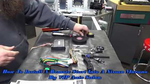 HOW TO INSTALL A REMOTE START INTO A NISSAN SUV