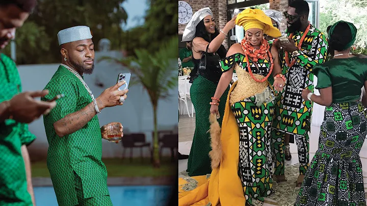 Davido attends Exclusive Zimbabwean Wedding and Money is Chopped