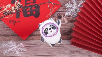 Bing Dwen Dwen | The Mascot of the 2022 Beijing Winter Olympics | Pandahall Handmade Craft