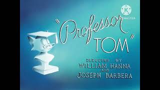 Tom And Jerry - Professor Tom 1948 - Original Les Recreation