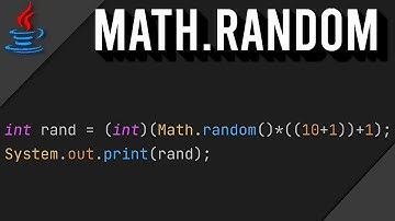 Math.Random in JAVA | (simple & easy)