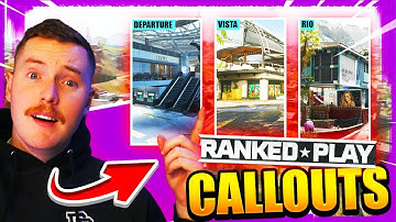 PRO RANKED PLAY CALLOUTS for MW3 | RIO, VISTA, and DEPARTURES