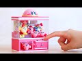 【粘土工作】カービィのミニチュアクレーンゲーム 作ってみた Making a Kirby miniature claw machine - clay craft