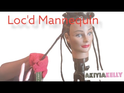 Training Mannequin Head w/ 100% Afro kinky human hair – Mukisa