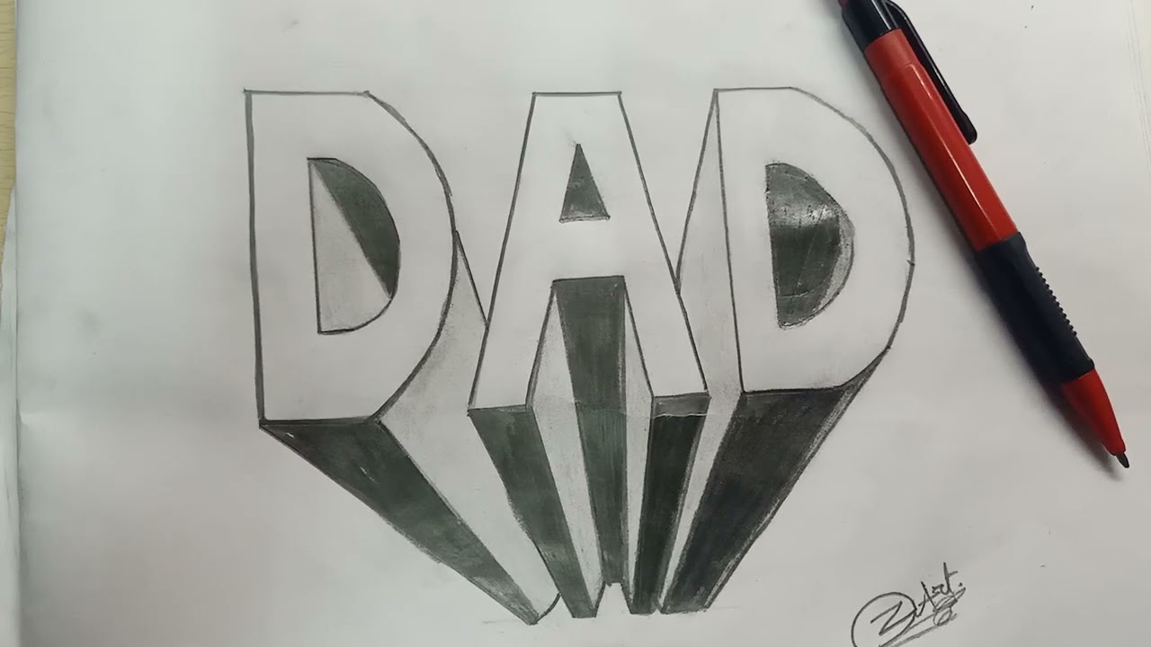 Drawn 3D DAD