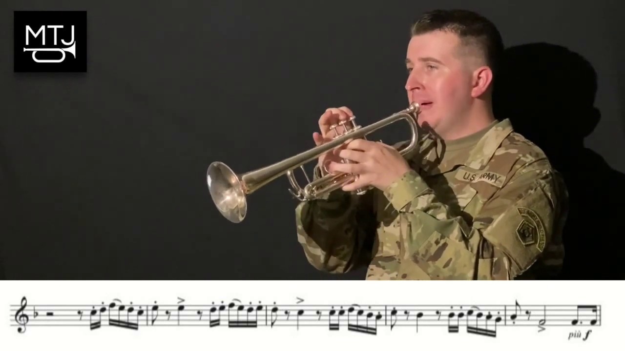 Danse Napolitaine Trumpet Solo, Ryan Brewer YouTube