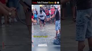 Top Funny Fails 😂💀 | Instant Karma Compilation #funny #funnymoments #instantkarma #shorts #viral