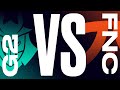 G2 vs. FNC - Week 6 Day 2 | LEC Summer Split | G2 Esports vs. Fnatic (2021)