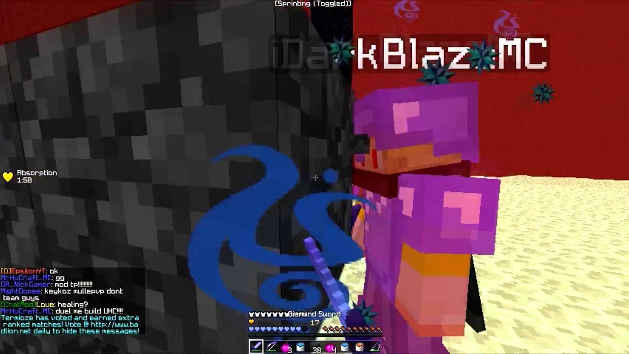 xJustSkillzz_ vs iDarkBlazeMC