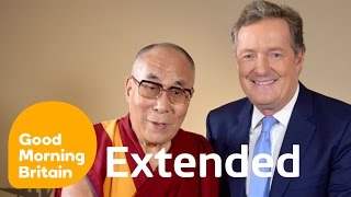 Dalai Lama Extended And Open Interview With Piers Morgan | Good Morning Britain