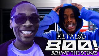 Behind The Scenes of Ketalsd “800!” Music Video (Directed by YNV Prodigy)