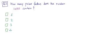QT 14 Solved Examples on Prime Factorization Low