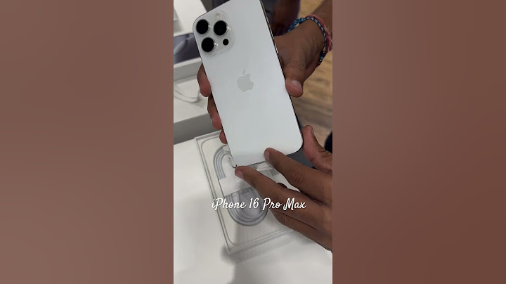 iPhone 16 Pro Max titanium white
