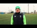 #BENvZEB 🦁​ Alessandro Garbisi 🎤​ "Nel derby dovremo essere ordinati nel nostro sistema di gioco"