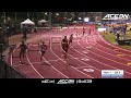 Miami's Sanaa Hebron Wins ACC 400-Meter Hurdles