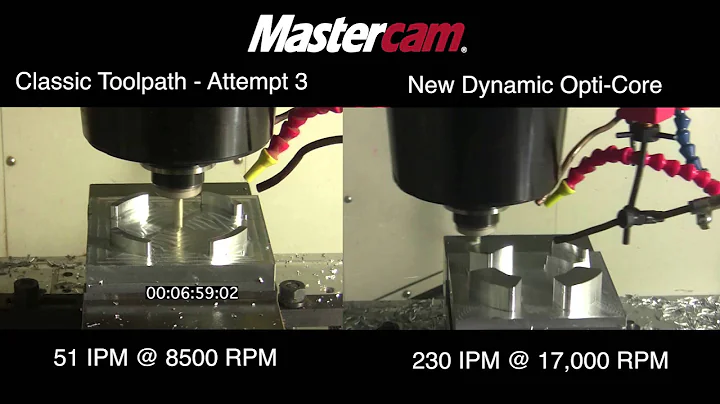 Mastercam's Dynamic Milling Cuts a Part in 1/3 The Time - DayDayNews