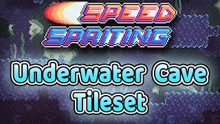 Speed Spriting - Underwater Cave Tileset