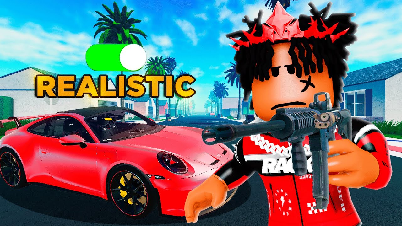 I Played Roblox Cali Shootout With INSANE Realistic Graphics!