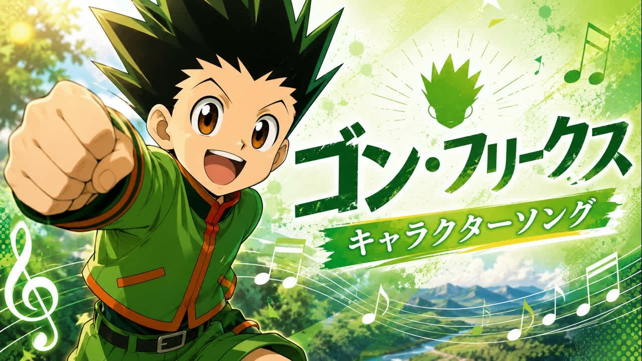 狩人の血【ファンメイドキャラクターソング】ゴン・フリークス
