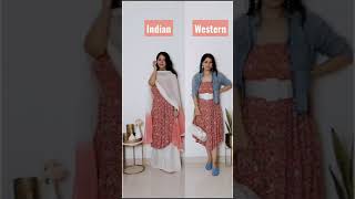 44 How To Style Your Western Dress In Indian Wear 