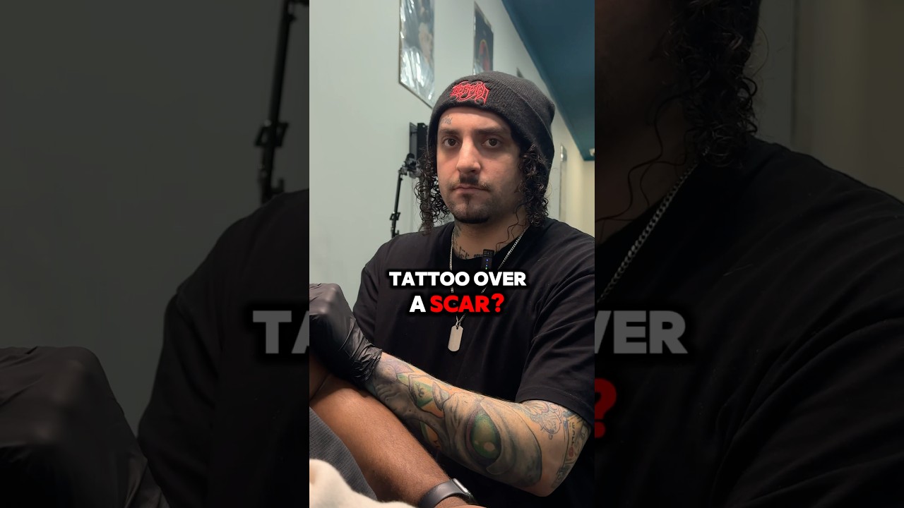You can’t tattoo over all scars to be clear. 