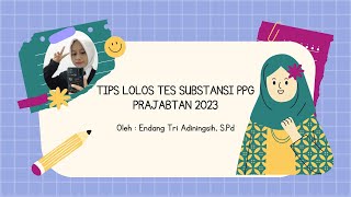 Tips Lolos Seleksi Tes Substansi PPG Prajabatan 2023 #tips #lolos #ppgprajabatan #education