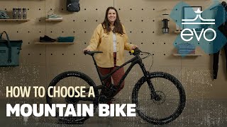 How to Choose a Mountain Bike \& Types of Bikes