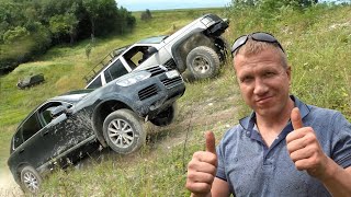 ЗАРУБА ПО-ВЗРОСЛОМУ! БИТВА ИНОМАРОК! TOUAREG, HAVAL, MITSUBISHI, SUZUKI JIMNY, JEEP, НА OFFROAD