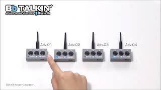 How to Pair Advance Units for 2, 3 or 4 way Communication BbTALKIN USA