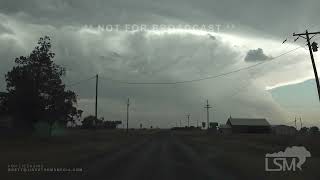 05282024 Levelland, TX  Large Hail Breaks Storm Chasers Windshield  Severe Storms  High Winds