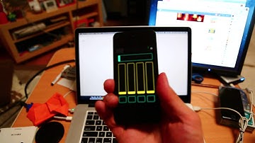 Puredata + TouchOSC - accelerometer 加速度センサー