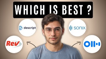 BEST Transcription Software 2025 | Rev vs Descript vs Otter.ai vs Sonix