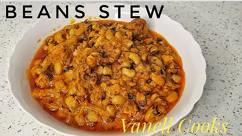 QUICK AND EASY BEANS STEW | DELICIOUS GHANA BEANS STEW RECIPE | RED RED