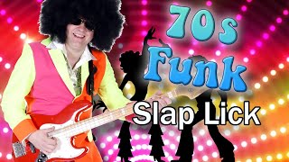 Slap Bass Lick Library: Lick 7 - 70s funk bass lick