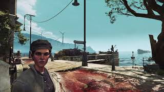 Dishonored 2 - Harbor Ambiance (seagulls, soft wind, footsteps, waves) screenshot 4