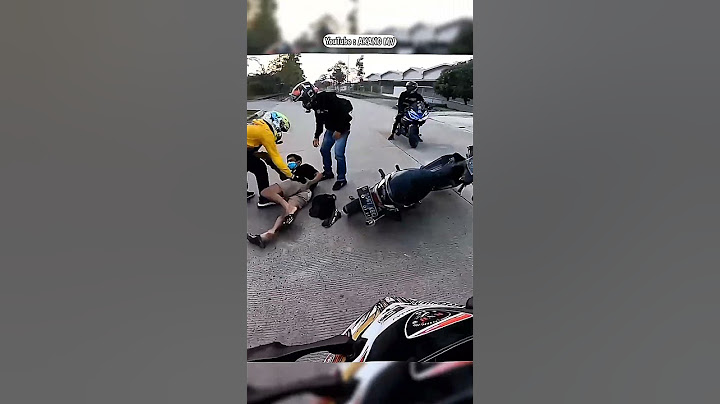 Akang mv tabrakan motor sama maling hp #akangmv #shorts