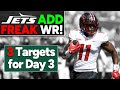 Ny jets draft malachi corley  3 targets for day 3