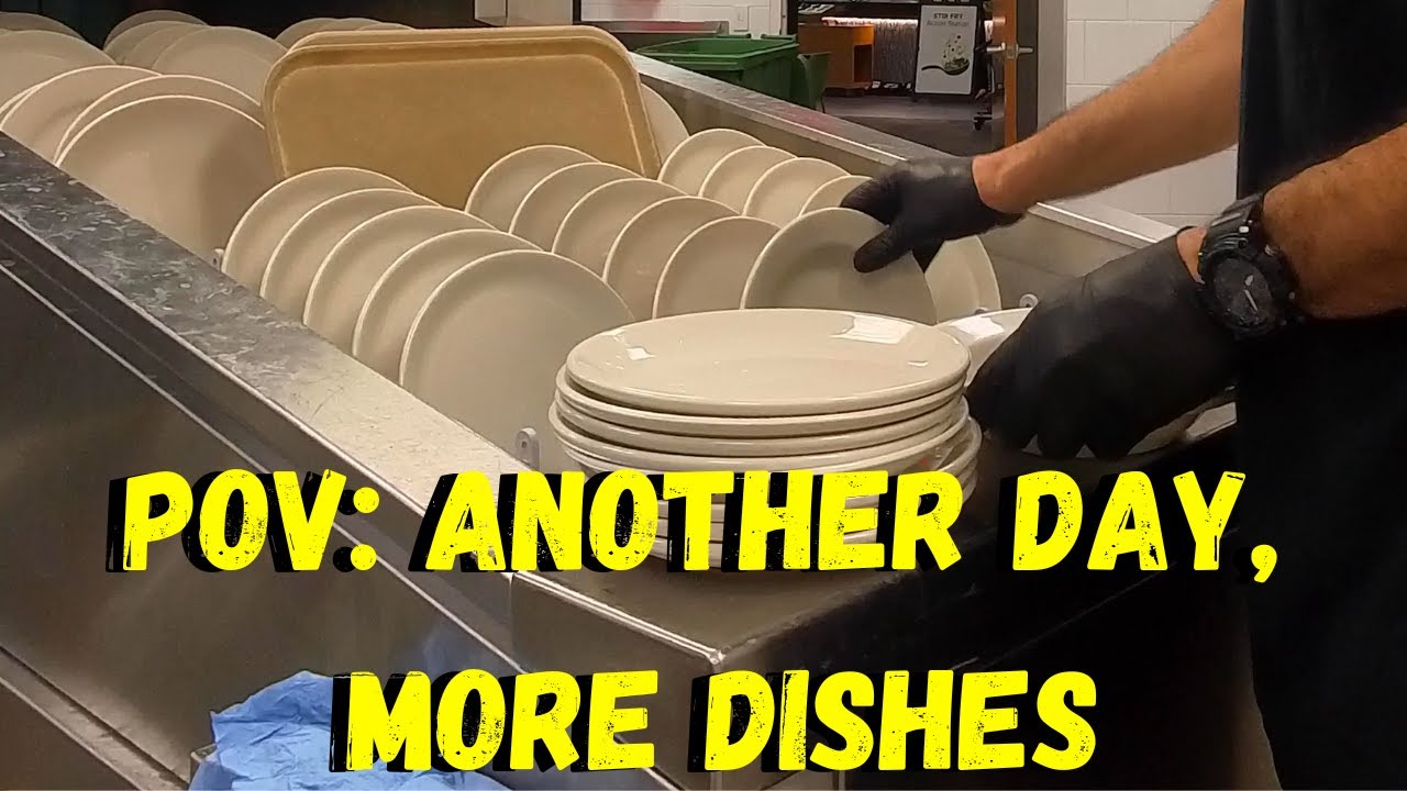 POV: The Dishwasher Night Shift