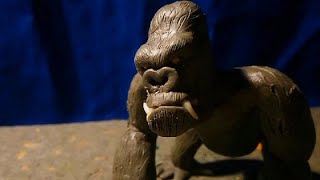 King Kong Animation Test. - 30 FPS. Plasticine Animation.