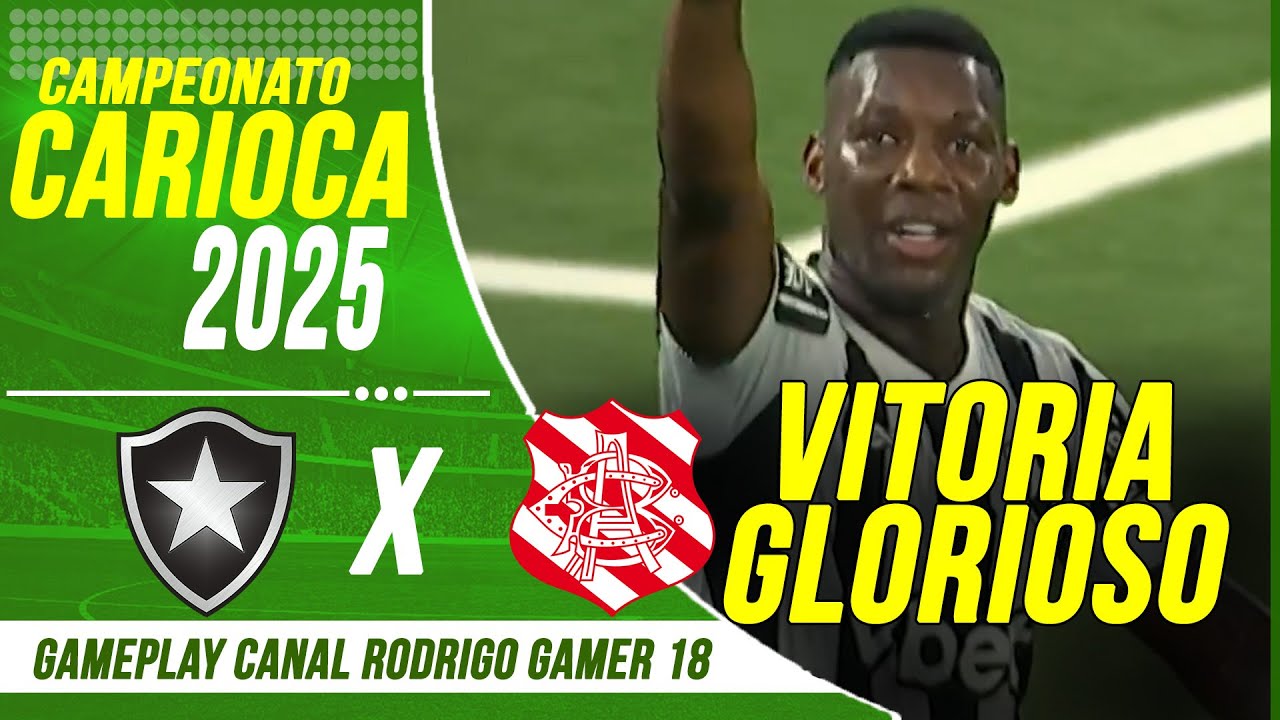 BOTAFOGO 2 X 0 BANGU - MELHORES MOMENTOS - CAMPEONATO CARIOCA 2025 ...