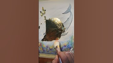 Very first Gold Leafing project! And....I love it! I